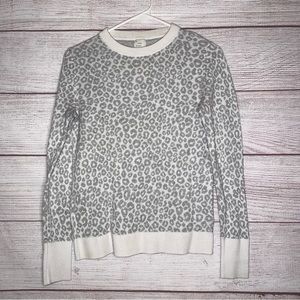 A new day animal print sweater
